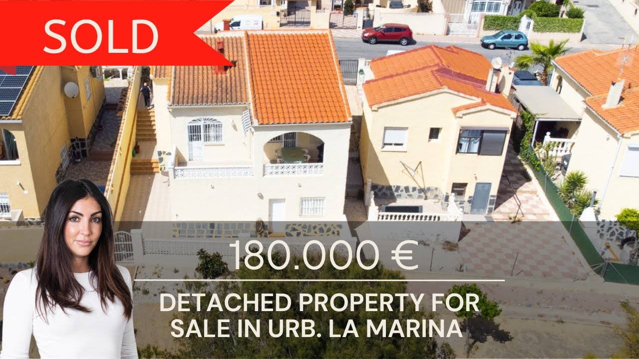 🔥Detached property for sale in La Marina Deatched Villa for sale in