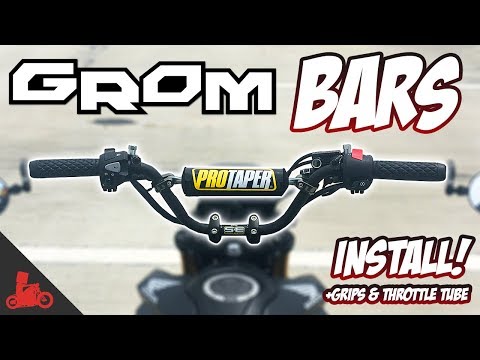 Honda Grom ProTaper Bars – How To Install!