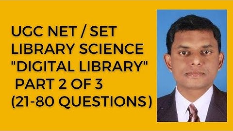 Digital Library Part-2 of 3 (21-80 Questions) #setexam  #libraryscience #netexam #atulnagarkar