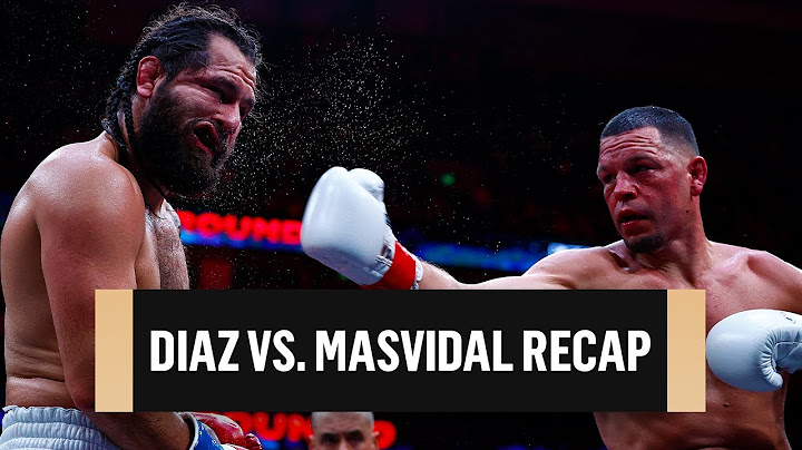 Nate Diaz DEFEATS Jorge Masvidal via MAJORITY DECISION | Fight Recap | CBS Sports