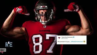 Chris Brockman’s Priceless Reaction to Seeing Gronk in Bucs Uniform | The Rich Eisen Show | 6\/18\/20