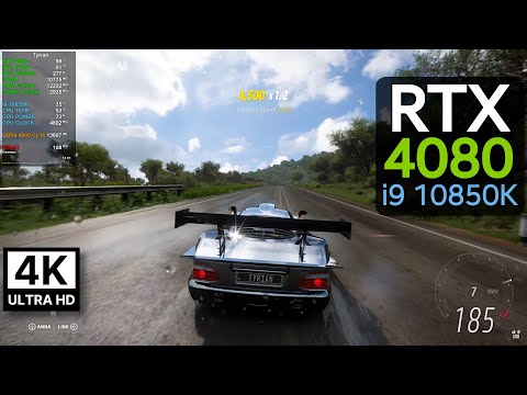 Forza Horizon 5 - Extreme Settings 4K | RTX 4080 + i9 10850K