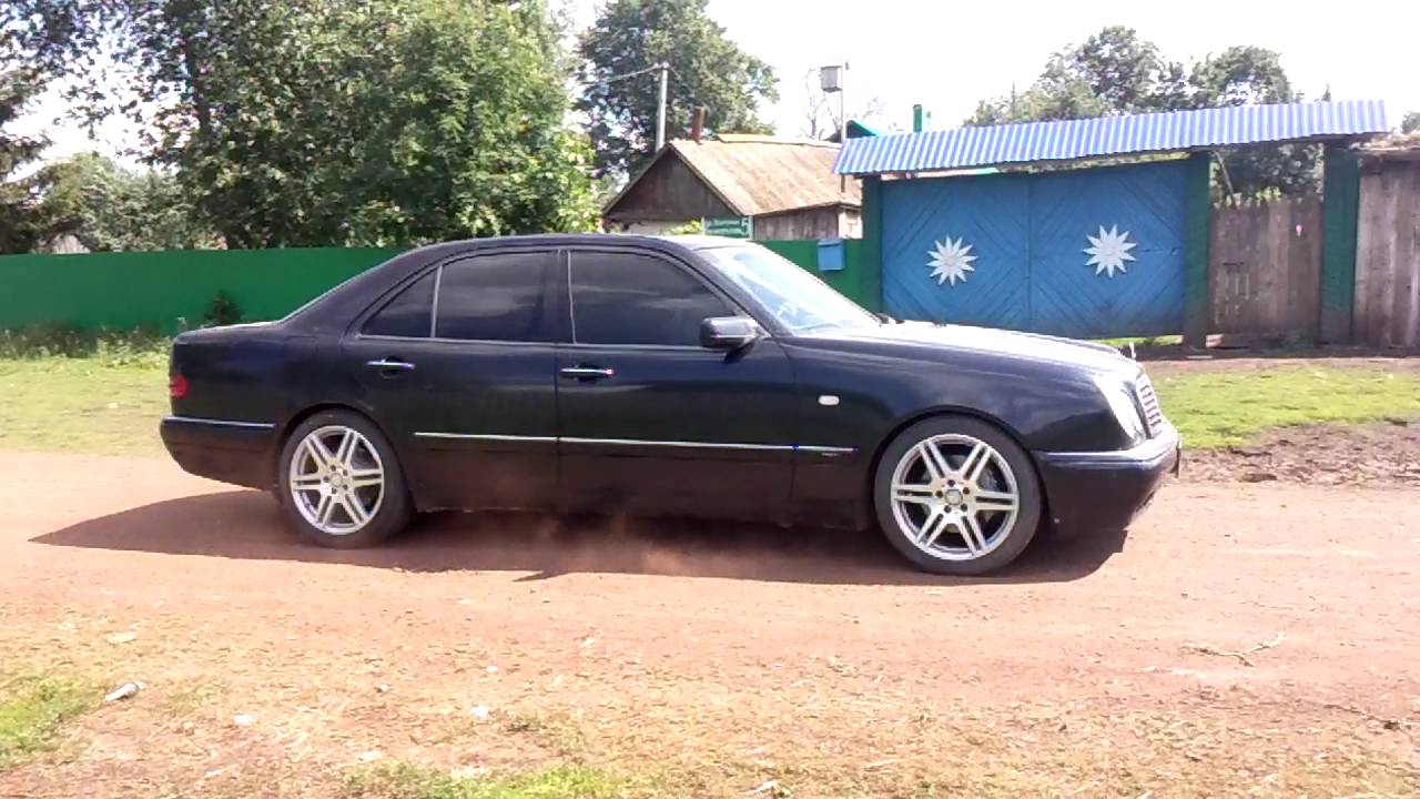 Фары на w210