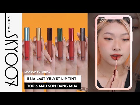 Video MAKEUP TUTORIAL | Bbia Last Velvet Lip Tint - Top 6... - youtube