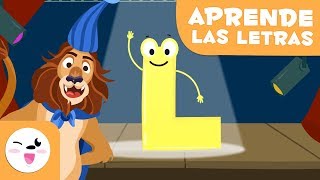 Aprende la letra 'L' con Lucas el León - El abecedario