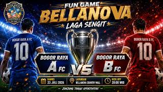 🔥 Derby Internal Bellanova Berakhir Imbang! Bogor Raya A FC 1-1 Bogor Raya B FC ⚽