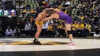 Noah Glaser (UNI) vs Rocky Elam (Missouri)