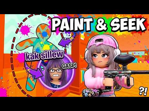 So Frustrating! Kak Sillew Hid Here on Purpose So Keyla Couldn't Find Him! - ROBLOX INDONESIA
