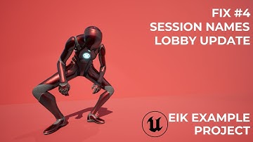 How to create Unreal Engine 5 Multiplayer Game Fix #4 Restoring Session Names
