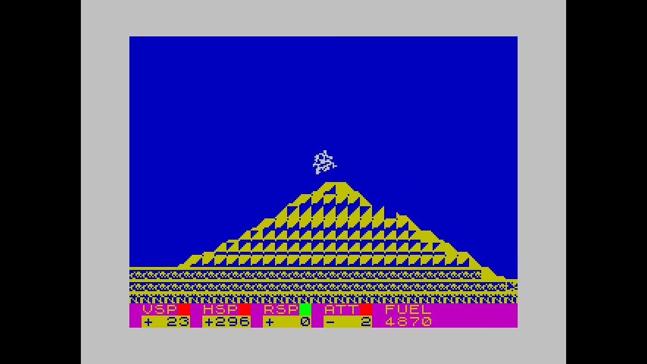 Apollo 11 - Space Simulator for ZX Spectrum - ZX-Art