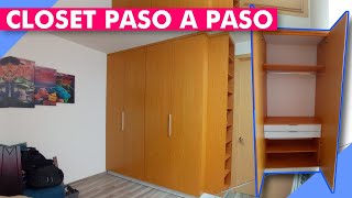 COMO HACER UN CLOSET PASO A PASO / DISTRIBUCIÓN DE ESPACIOS #elmueblemoderno