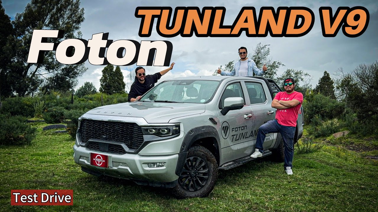⛽️Foton TUNLAND V9 🔋la pickup DIESEL híbrida🤔PRUEBA 2025