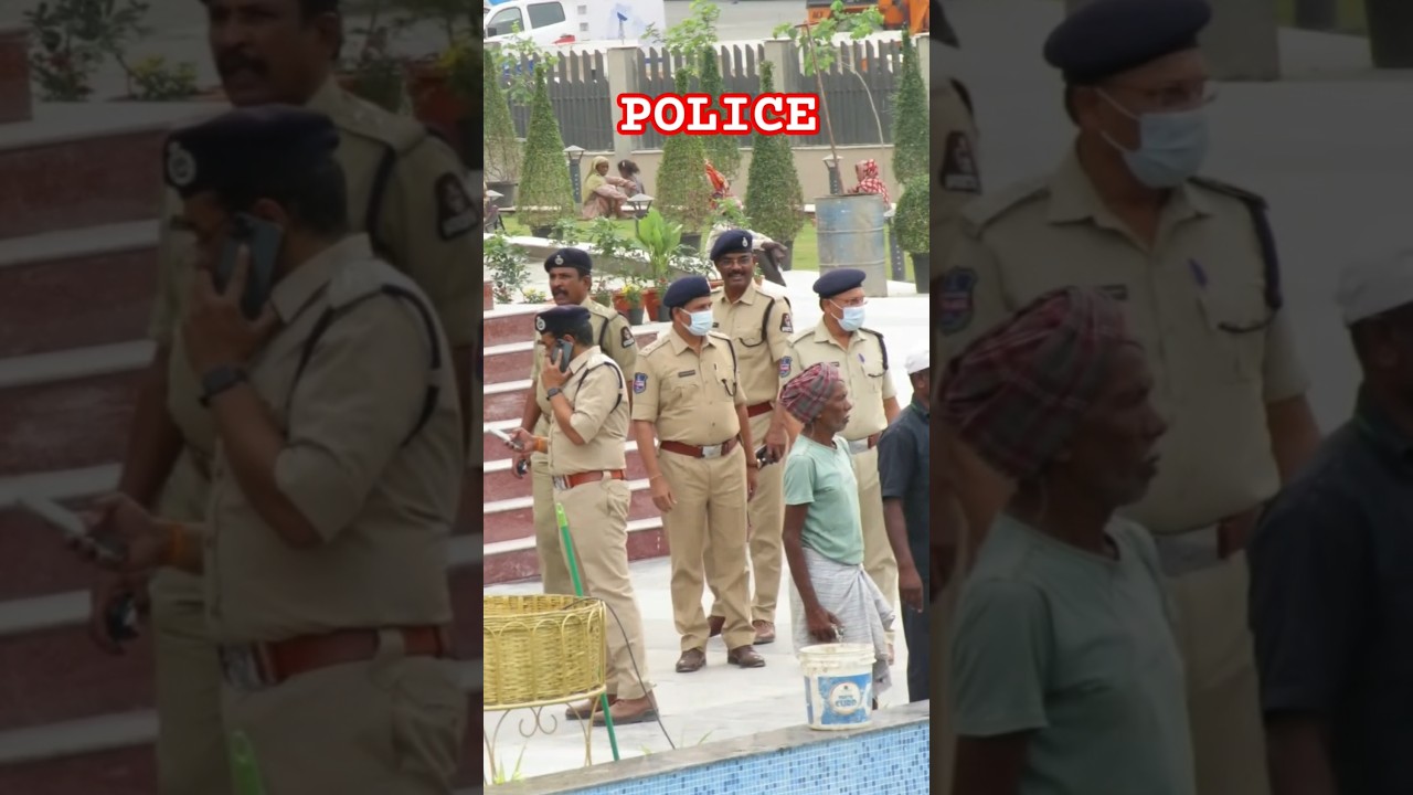 Group of Police officers on duty 