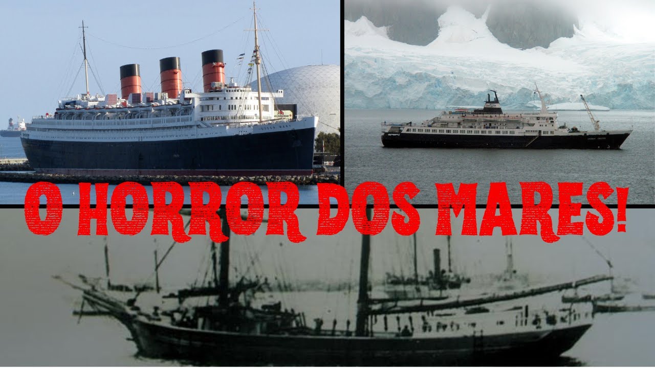 NAVIOS FANTASMAS, MISTÉRIOS MAIS ASSUSTADORES DO MAR!