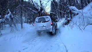 Иркутск - поселок Байкал (порт) по бездорожью. Light off-road Nissan Pathfinder R51, Isuzu Bighorn.