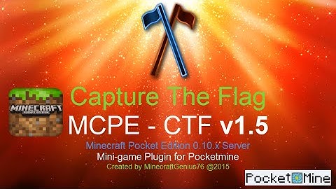 New Capture The Flag v1.5 | MCPE 0.10.x mini-game | Pocketmine | GitHub
