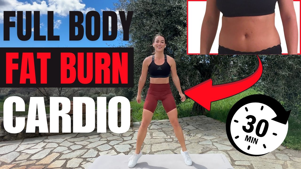 30 Min Full Body FAT BURN Cardio at Home Workout | No Equipment - YouTube