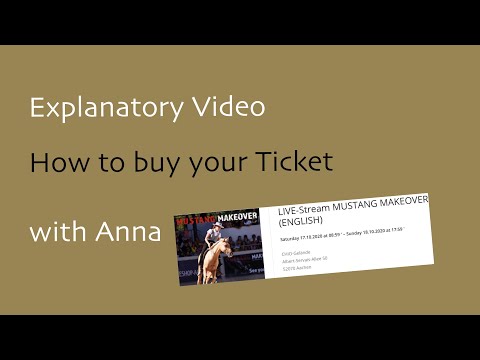How to book your LIVESTREAM Ticket