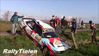 TAC Rally 2022 - Rally car into ditch and the power of rally spectators! - Full HD