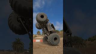 Holy spin cycle monstertruck flip stunt offroad gopro 4x4 losi RC shorts