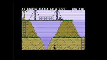 VICE+4 - The Versatile Commodore Emulator Xubuntu Linux Gameplay