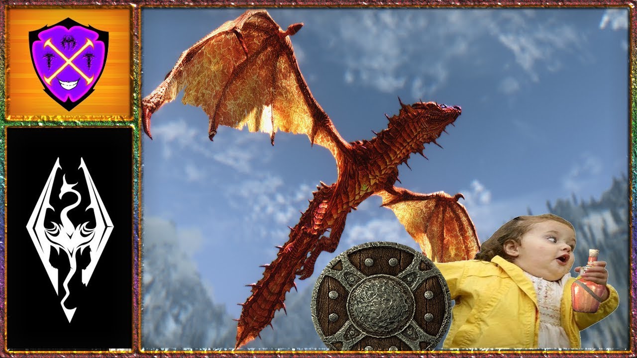 💎 TES 5 Skyrim 💎 Я тихонечко... Дракона даже трогать не буду... 💎