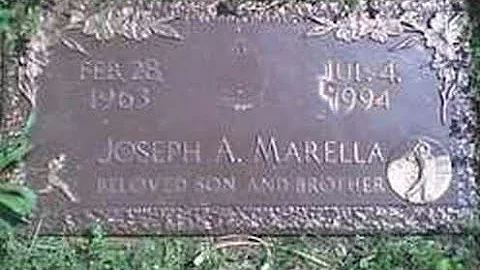 The grave of Gorilla Monsoon and Joey Marella