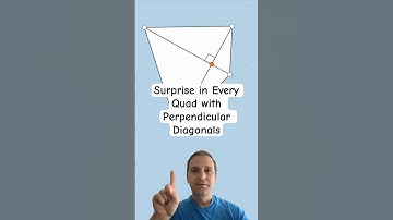 Surprise in every quadrilateral with perpendicular diagonals #math #mathematics #maths #geometry