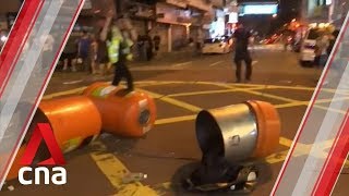 Hong Kong police arrest six over clashes in Mong Kok