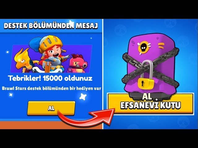 15 000 Kupa Oldum Odulumu Aldim Brawl Stars Youtube - brawl stars 15000 kupa