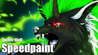 Digital Wolf  Speedpaint