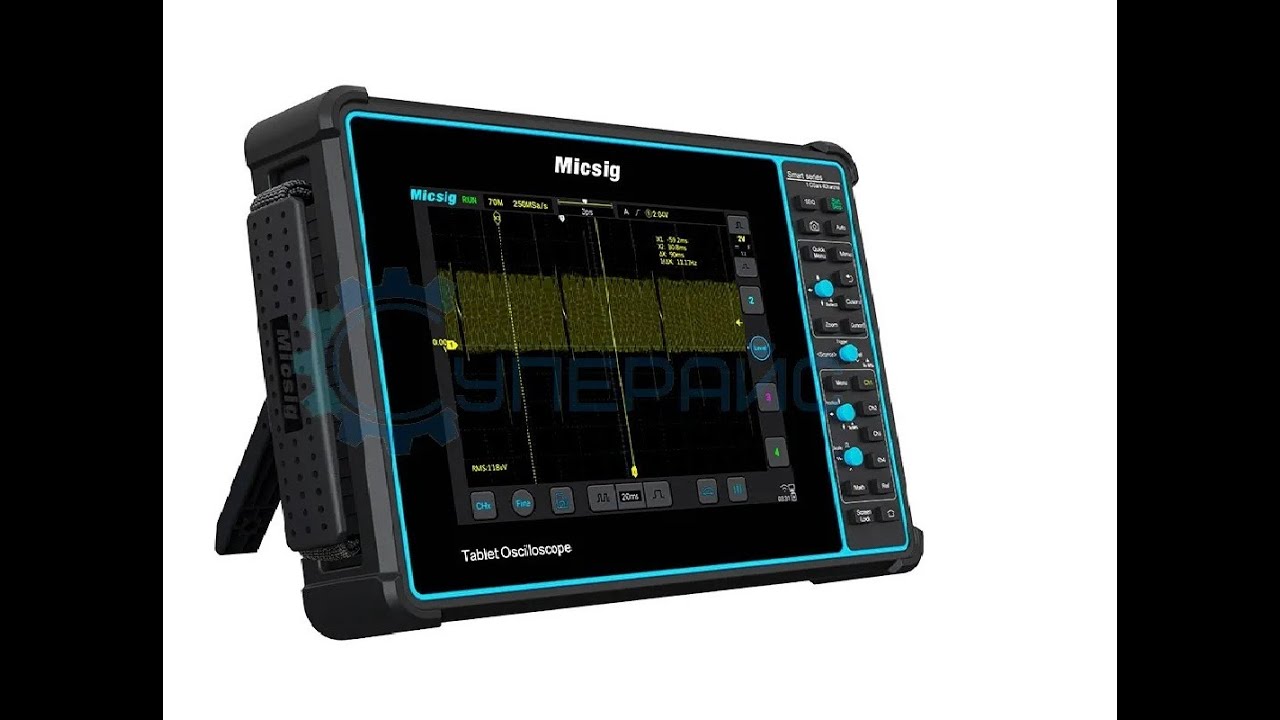 ОБЗОР осциллографа Micsig SATO 1004