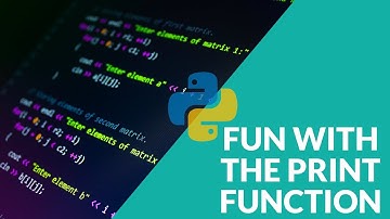 Working With Print Function in Python