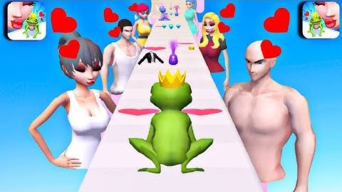 FrogPrince Rush #1 Max Level Game New Update Walkthrough Trailer LVL GamePlay Mobile iOS,Android