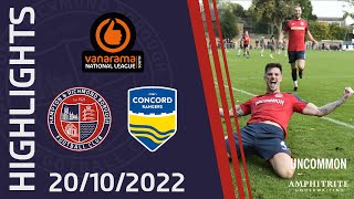 Hampton & Richmond Borough v Concord Rangers - Vanarama National League South HIGHLIGHTS