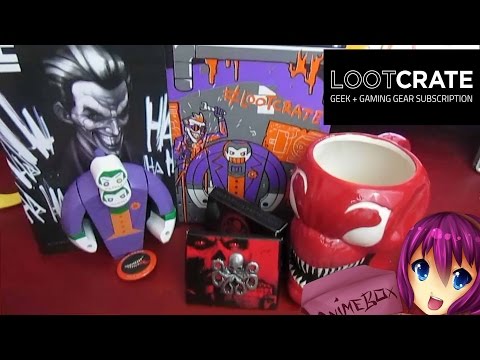 Loot Crate August  Unboxing
