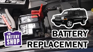 Jeep Commander (2006 – 2010) – New Battery Install