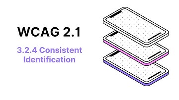 WCAG 2.1 Guideline 3.2.4 Consistent Identification