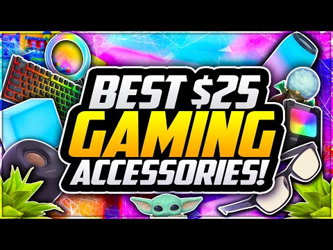 Top 10 BEST Gaming Setup Accessories UNDER $25! 🎮 Best BUDGET Gaming Equipment For YOUTUBERS! [2021]