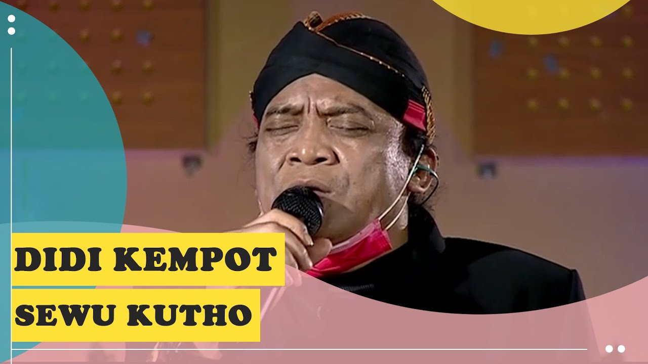 Didi Kempot Sewu Kutho Lirik Live Konser Amal Dari Rumah Youtube