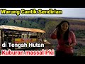 Warung Cantik Sendirian di Tengah Hutan Kuburan Masal PKI Magetan