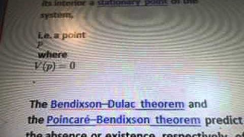 Line 22 7b262 Limit Cycle Point Orbit  Poincare Bendixson Hilbert NODES WOW SETI