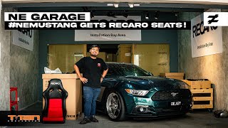 The #NEMUSTANG Gets a Pair of RECARO Pole Positions! | NOEQUAL.CO GARAGE