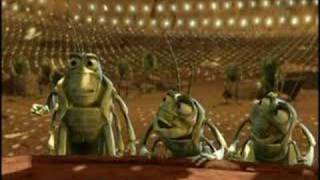 a bugs life movie reference to how we humans are kept inline