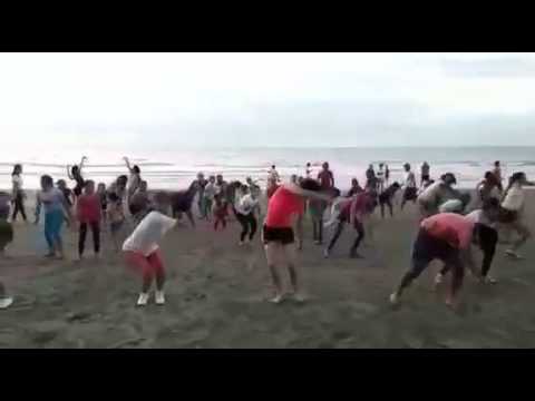 Global Water Dances 2017 Rehearsal - Manta Ecuador watershed