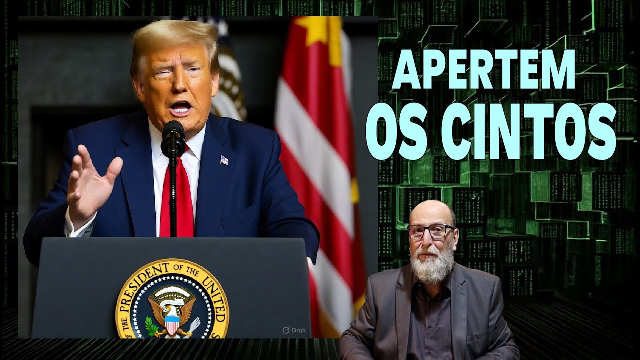 TRUMP ENDURECE COM A CHINA E ANUNCIA TARIFAS DE 100% - YouTube
