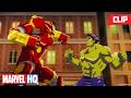 Hulk vs. Hulkbuster 🤖💥 | Marvel's Future Avengers | @MarvelHQ