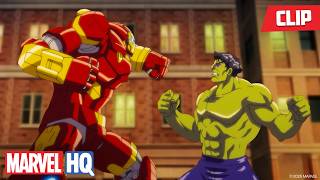 hulk vs hulkbuster marvel s future avengers atmarvelhq