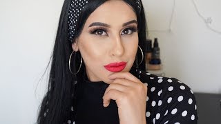 ماكياج كلاسيكي لعيد الحب Classic Valentines Day Makeup | نادرين موسي