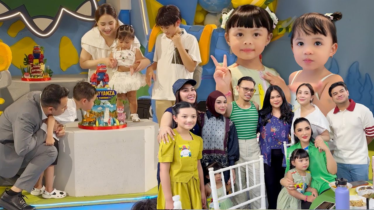 HAPPY BIRTHDAY RAYYANZA ! SURPRISE DARI AMEENA AZURA